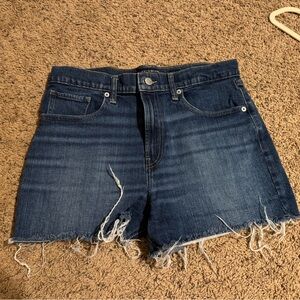 Lucky Brand Relaxed Distressed Denim Cutoff Shorts – Size 10/30